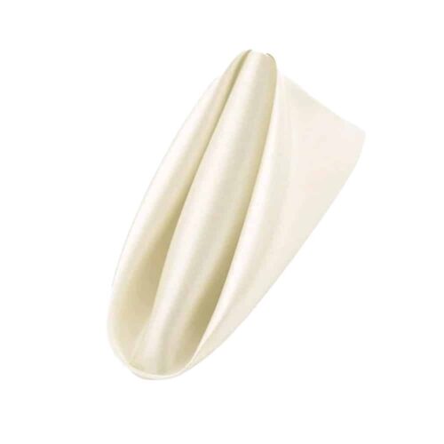 Alternative view of Serviette Satin 44 cm x 44 cm