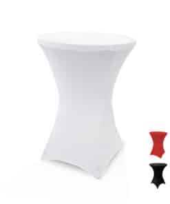 Housse de table lycra mange debout