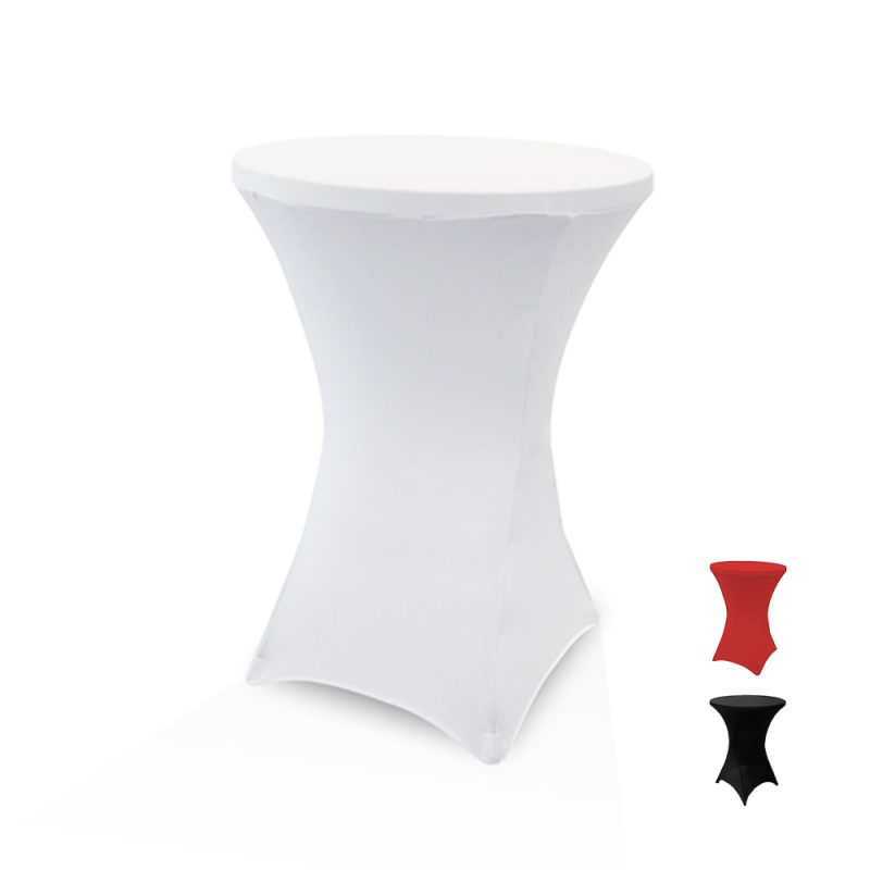 Housse de table lycra mange debout