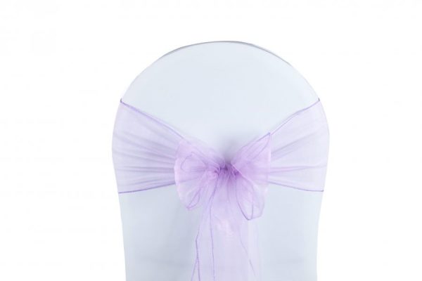noeud de chaise Organza Parme