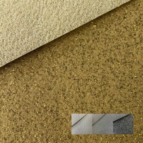 Moquette de réception scintillante