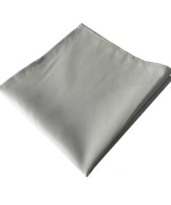 Serviette carrée 50x50 cm gris polyester location evenement