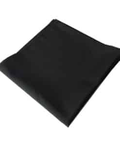 Serviette carrée 50x50 cm noir polyester location evenement
