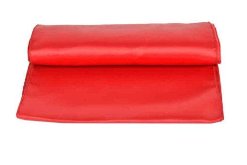 chemin de table satin rouge location evenement