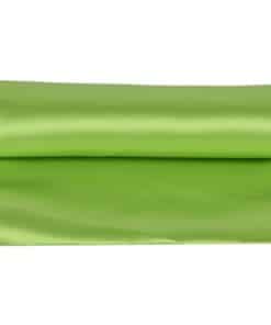 chemin de table satin vert anis location evenement