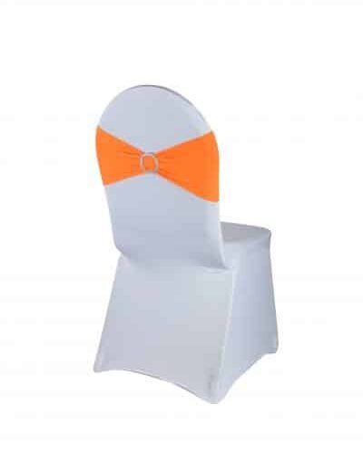 noeud de chaise en lycra Orange