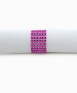rond de serviette fushia sachet de 100