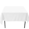 Nappe carré blanc 240x240