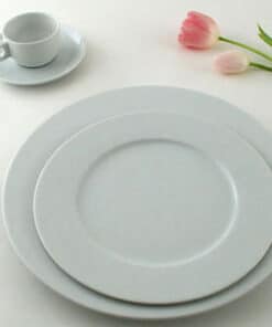 assiette Porcelaine blanche location évènement