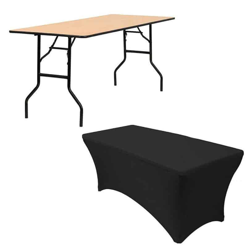 Location Nappe Lycra rectangulaire - Taille universelle