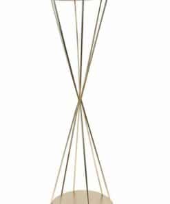 centre de table diabolo 80 cm Or Rose location