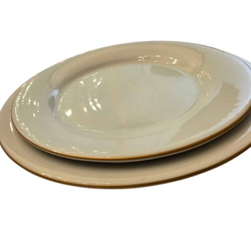 Alternative view of Location Assiettes filet Or - 21cm/27cm