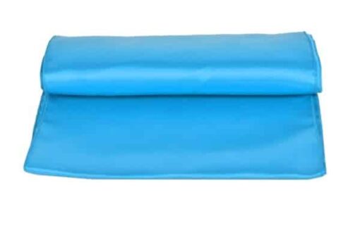 CHEMIN DE TABLE TURQUOISE satin