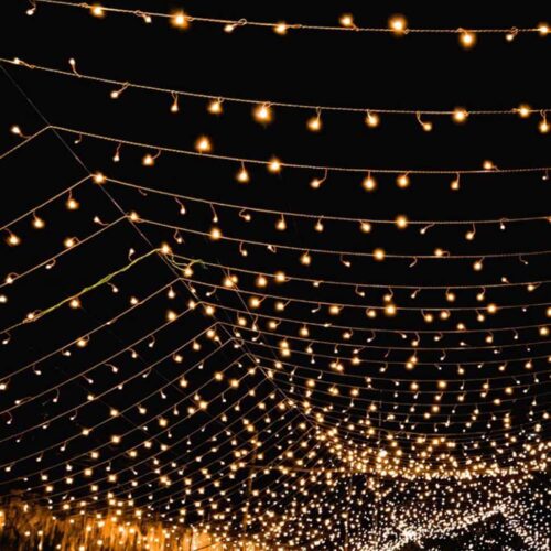 Alternative view of Location Guirlandes lumineuses (Ciel étoilé)