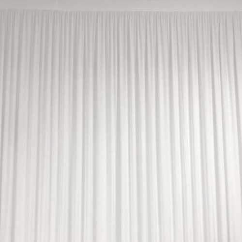Location Rideau lycra plissé
