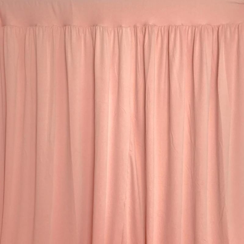 Location Rideau lycra plissé