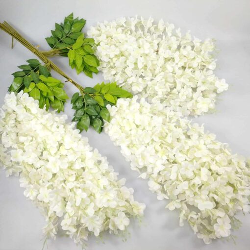 Location Fleurs Artificielles - Glycines (Lot de 12) – Image 3