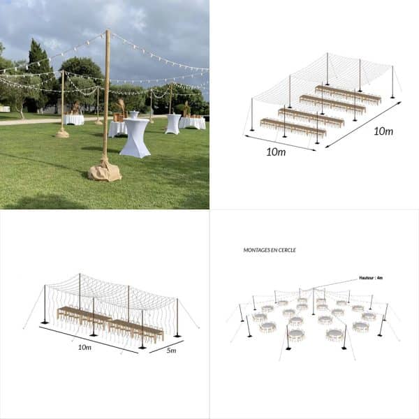 location mat en bois