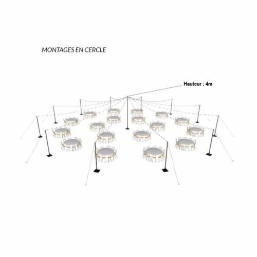 Location Mât en bois - N1 Événement Location Mât en bois - N1 Événement
