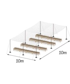 Location Mât en bois - N1 Événement