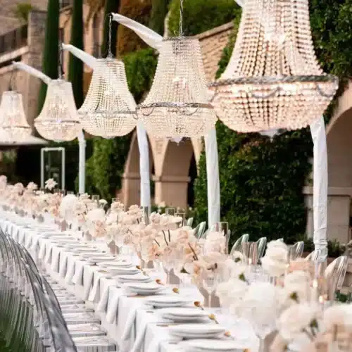 Location Lustre pluie de verre Effet Cristal - N1 Événement