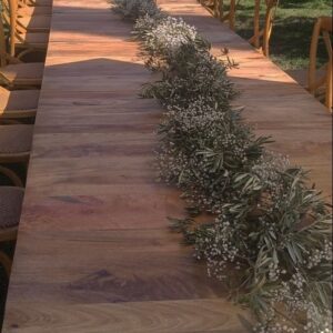 Location Table en bois manguier