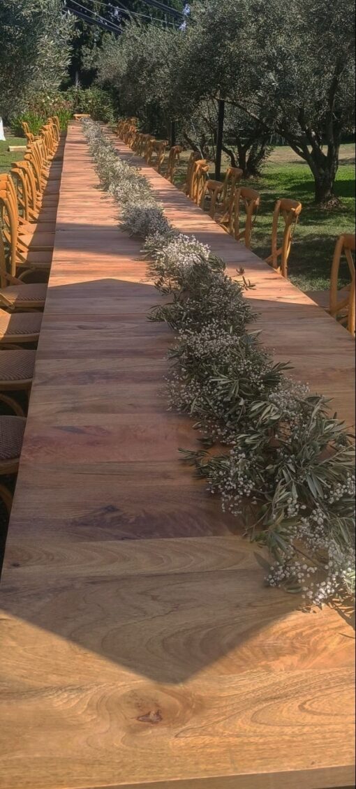 Location Table en bois manguier