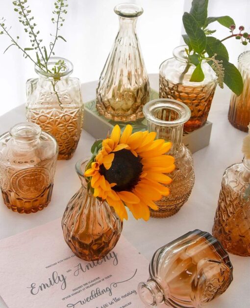 Location Vases en Verre - Lot de 24 – Image 4