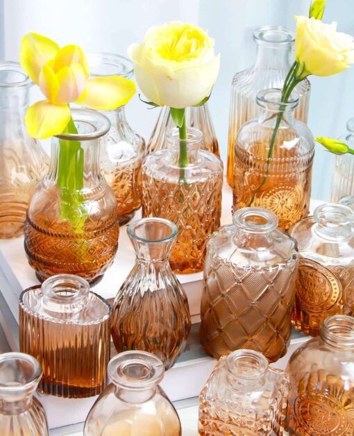 Location Vases en Verre - Lot de 24 – Image 5