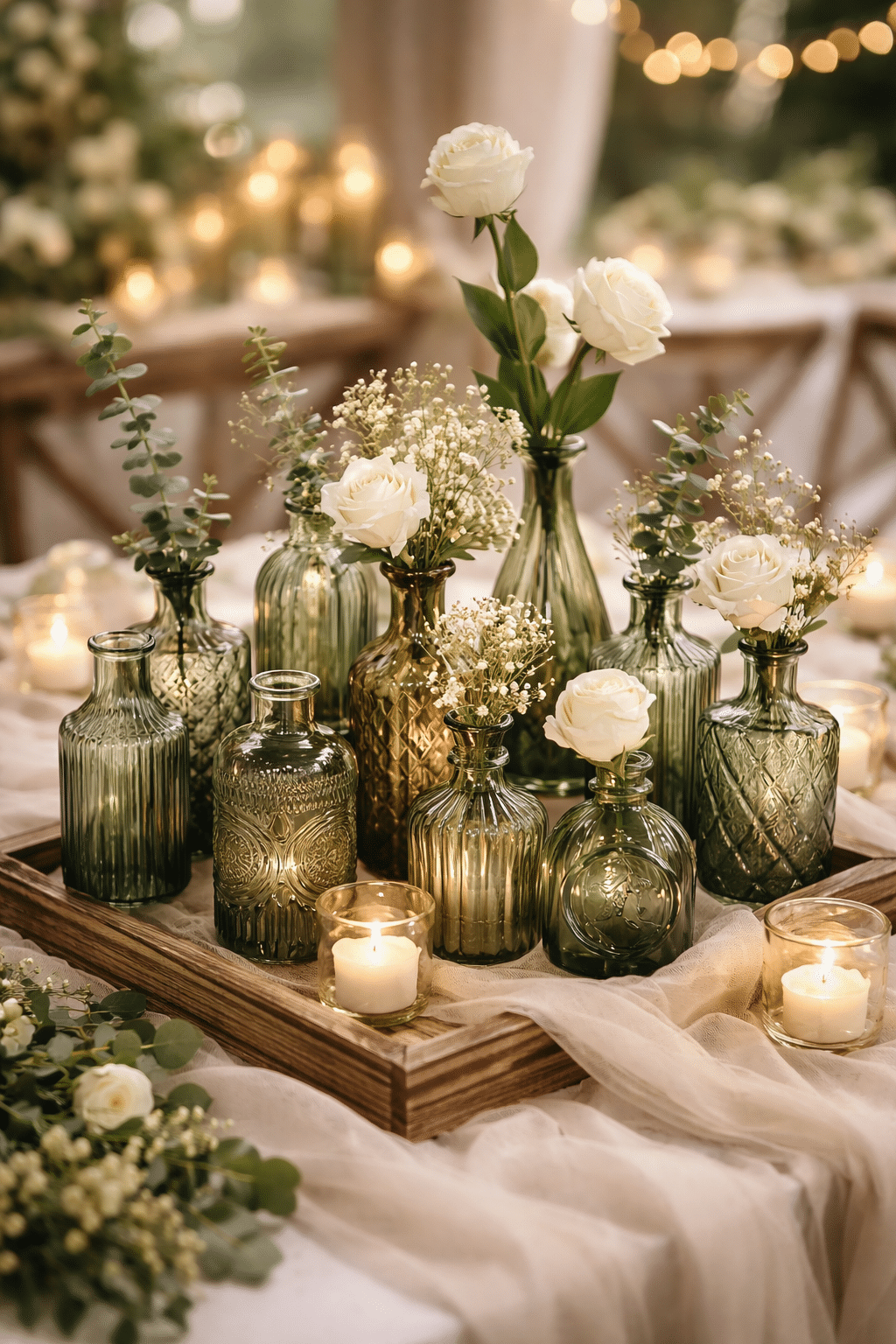 Location Vases en Verre - Lot de 24 - N1 Événement Location Vases en Verre - Lot de 24