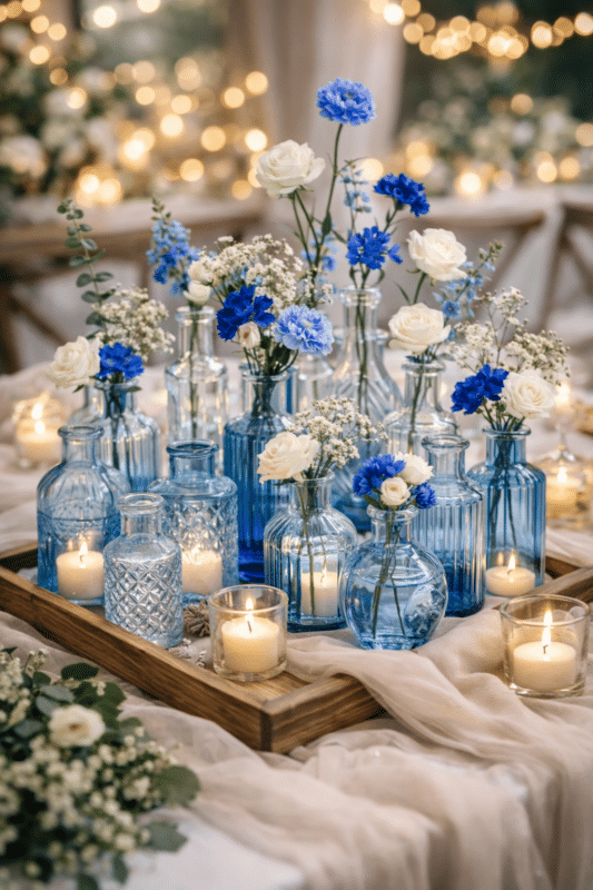 Location Vases en Verre - Lot de 24