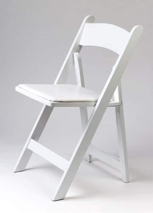Chaise wedding blanche