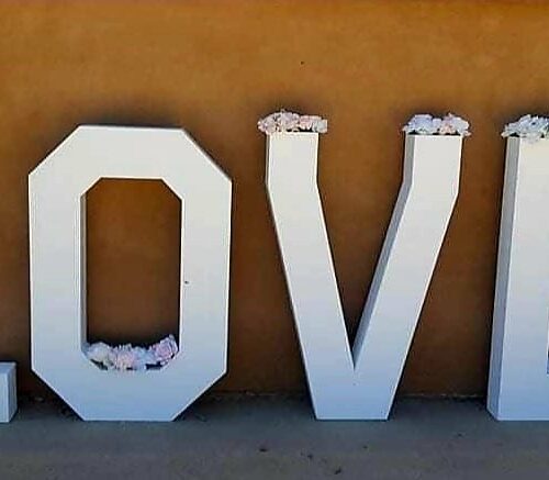 Location Lettre LOVE