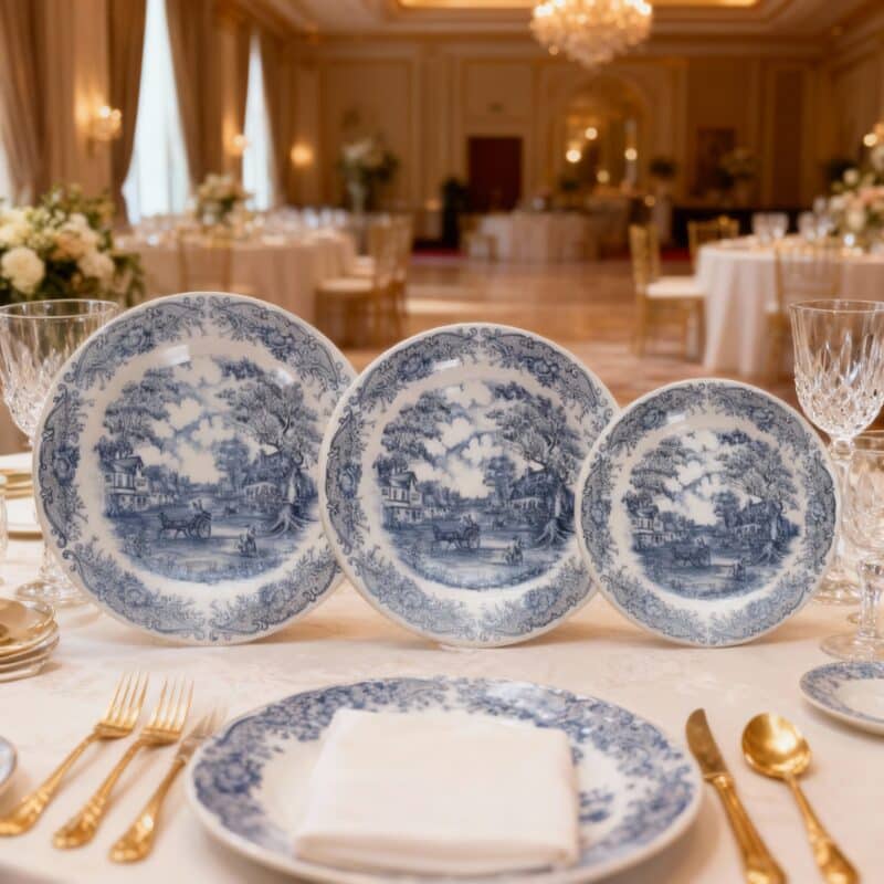 Assiette vintage