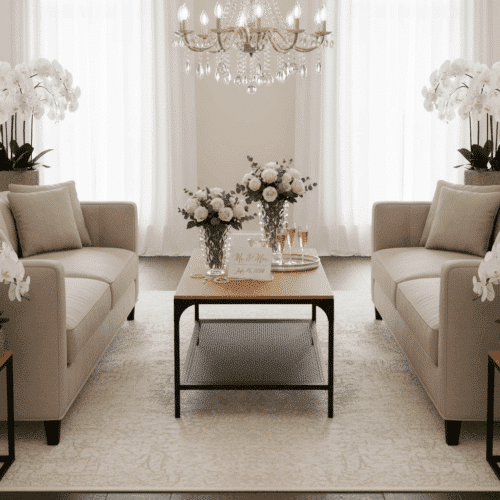 Alternative view of Location Table Basse Noir et Bois