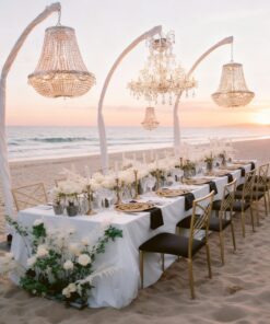 Location Lustre pluie de verre Effet Cristal - N1 Événement