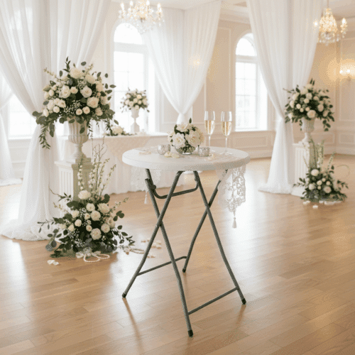 Location Mange Debout Pliant en Plastique