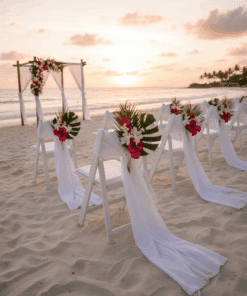 Chaise wedding blanche - N1 Événement