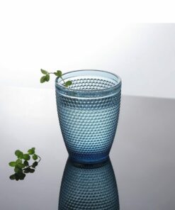 Verre bleu roi