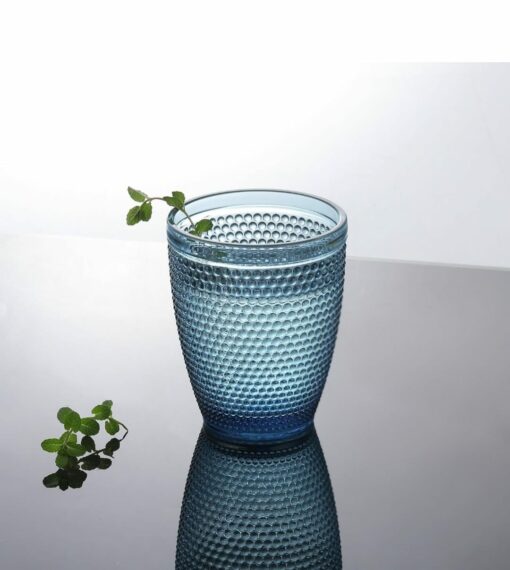 Verre bleu roi