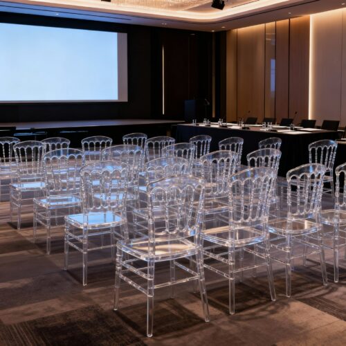 Alternative view of Chaise Napoléon transparente