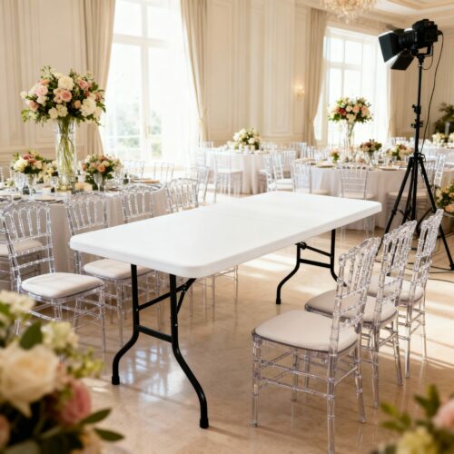 Location table plastique 183cm x 76cm