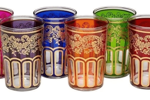 Service à Thé artisanal Marocain - N1 Événement