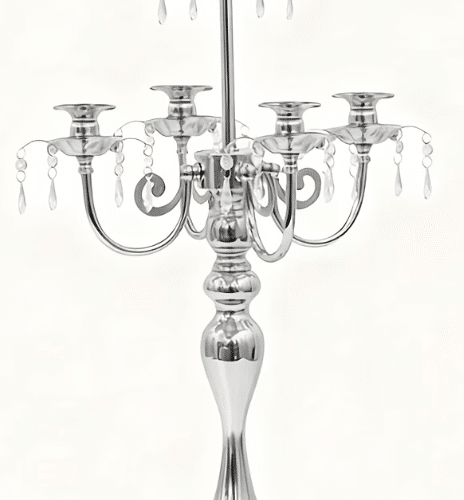 chandelier Argent & Or – 20cm | Location