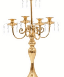 chandelier Argent & Or – 20cm | Location - N1 Événement