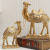 2 Chameaux Dorés décoration Orient - N1 Événement