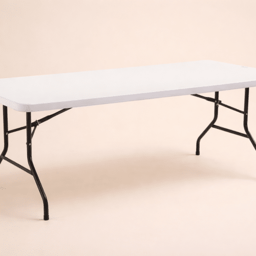 Location table plastique 200cm x 90cm