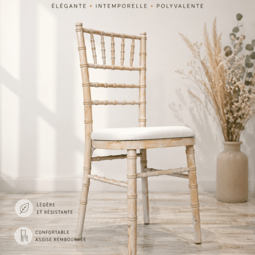 Location Chaise Chiavari effet bambou - N1 Événement